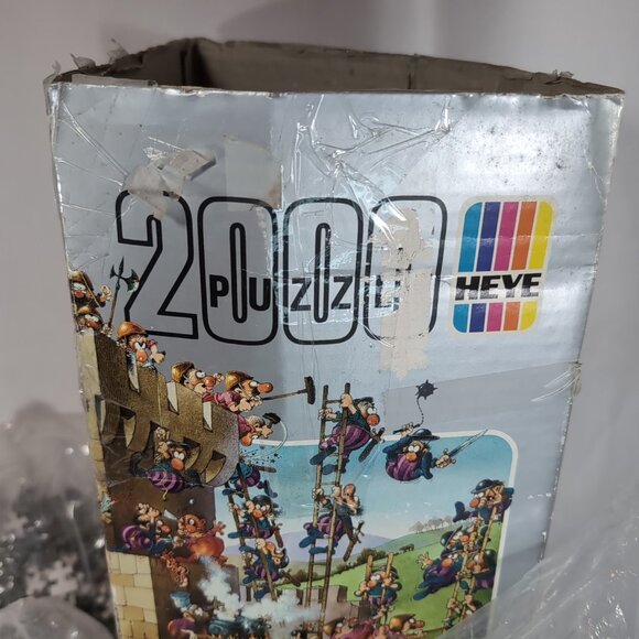Heye 2000 Puzzle The Wild World of Loupe A L'Attaque 1988 Germany Poster 8650 - Picture 3 of 12